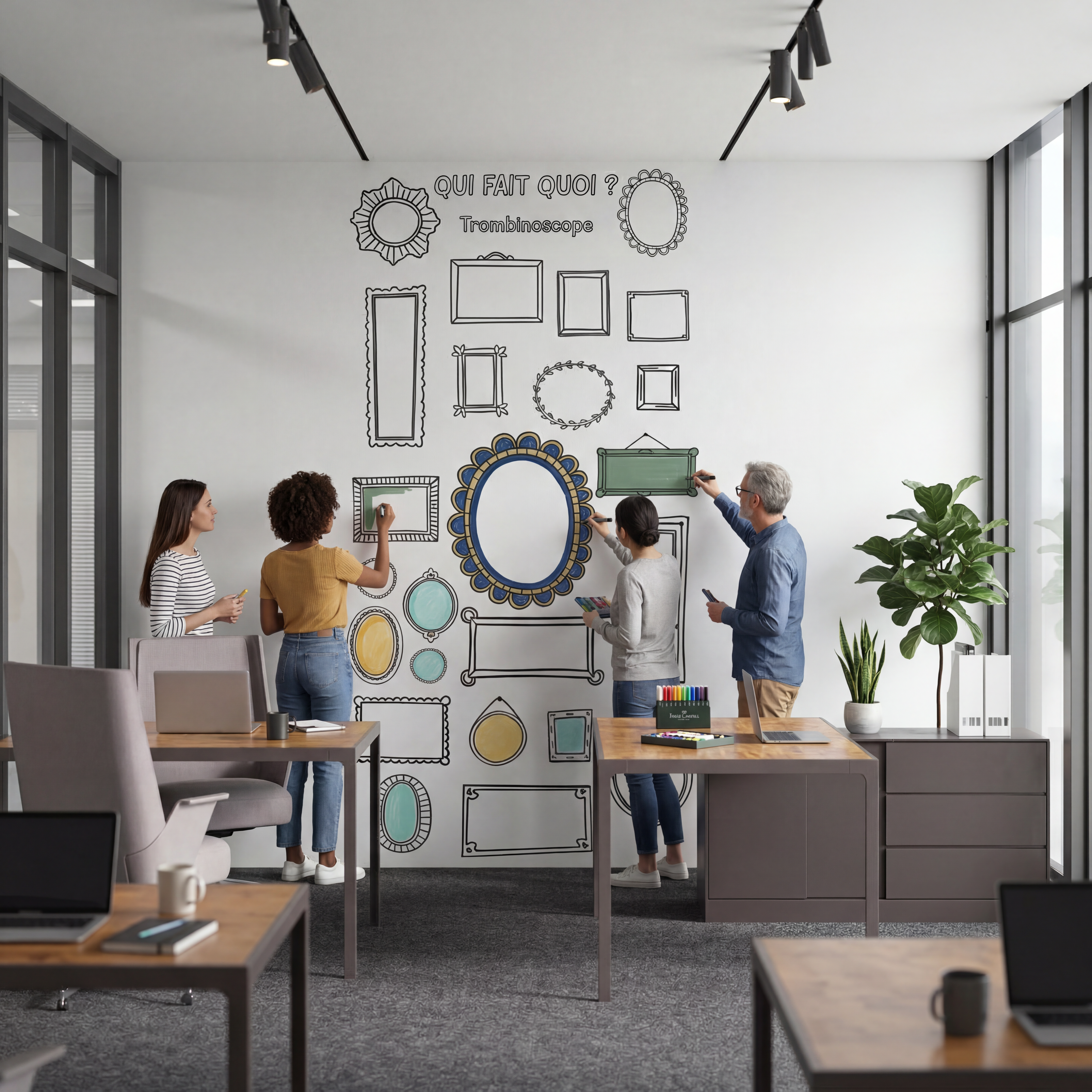 Décoration d'entreprise levier stratégique bien-être et image de marque